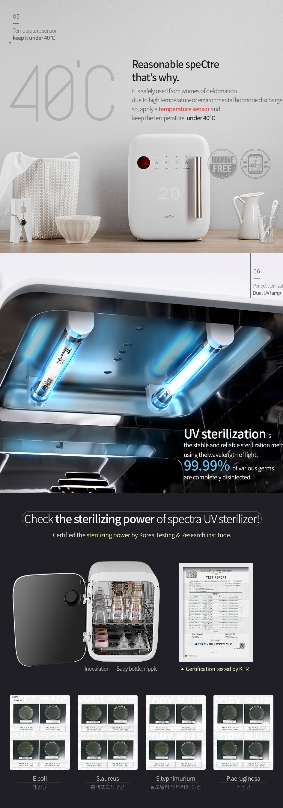 Spectra UV LED Sterilizer